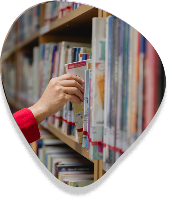 library-stock-shape